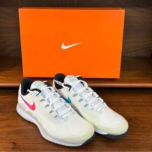 NEW Nike Air Zoom Vapor X Knit Shoes, Summit White, Size 9, AR0496-112